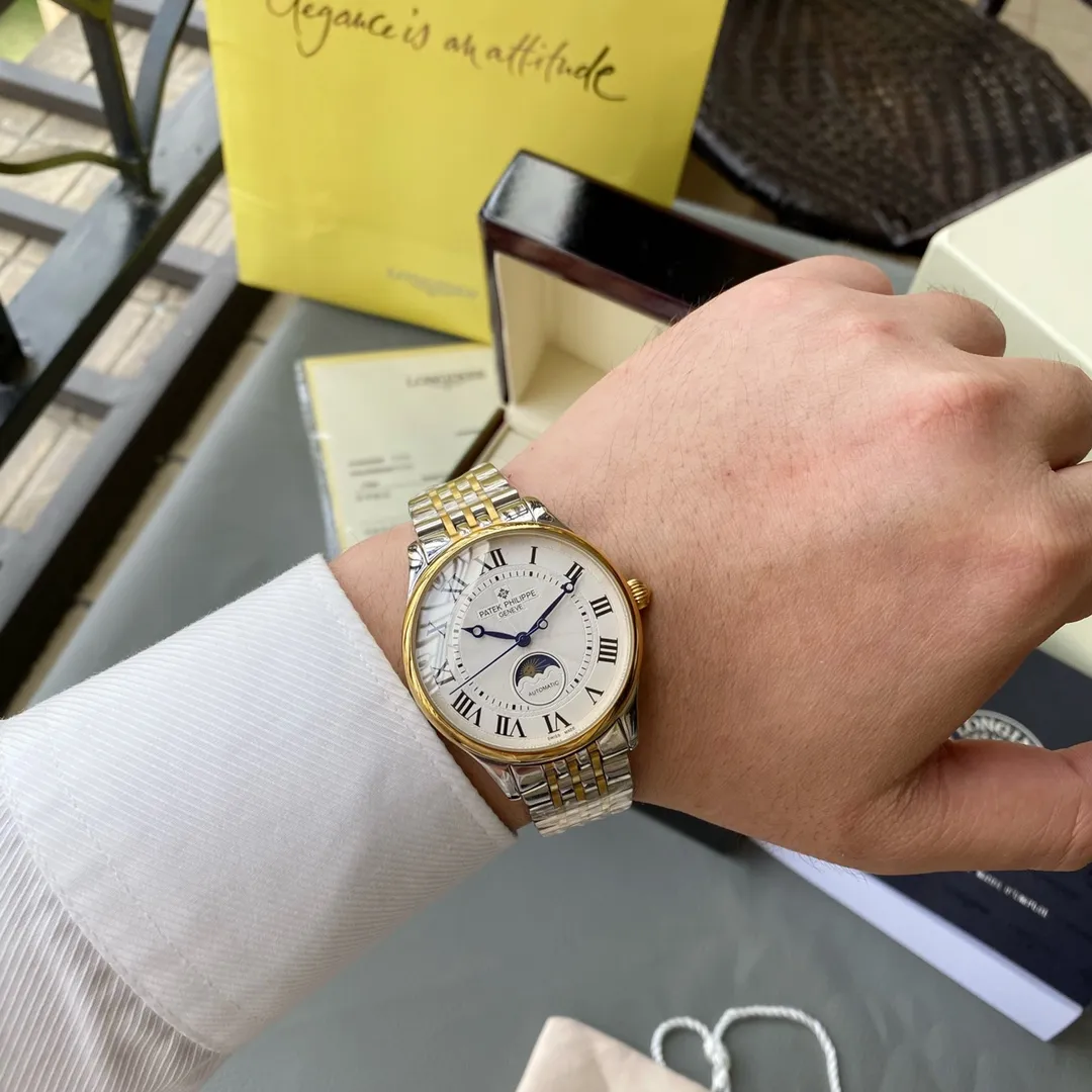 【High-end replica】💰1440! Patek Philippe - PatekPhilippe‼ ️Boutique men's watch🌹🌹🌹Multi-functional design, exquisite craftsmanship, originality, noble atmosphere and gentleman style. It adopts fully automatic imported Citizen 8215 mechanical movement, top-grade 316 fine steel case, mineral super strong mirror, size 43mm 🔥Top product, high quality products constantly🔥